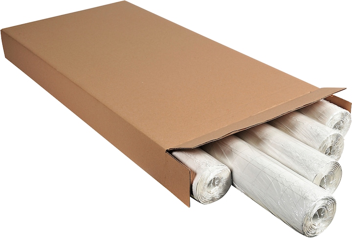 Actual product image Exacompta Flipchart paper, W 650 x H 1000 mm, squared or blank, Blue Angel, recycled paper...