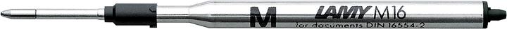 Produktbild Lamy Kugelschreibermine M16, dokumentenecht, Strichstärke B 0,8 mm oder Strichstärke M 0,6 mm, bl... (1 Stück, Schwarz, 0.60 mm)