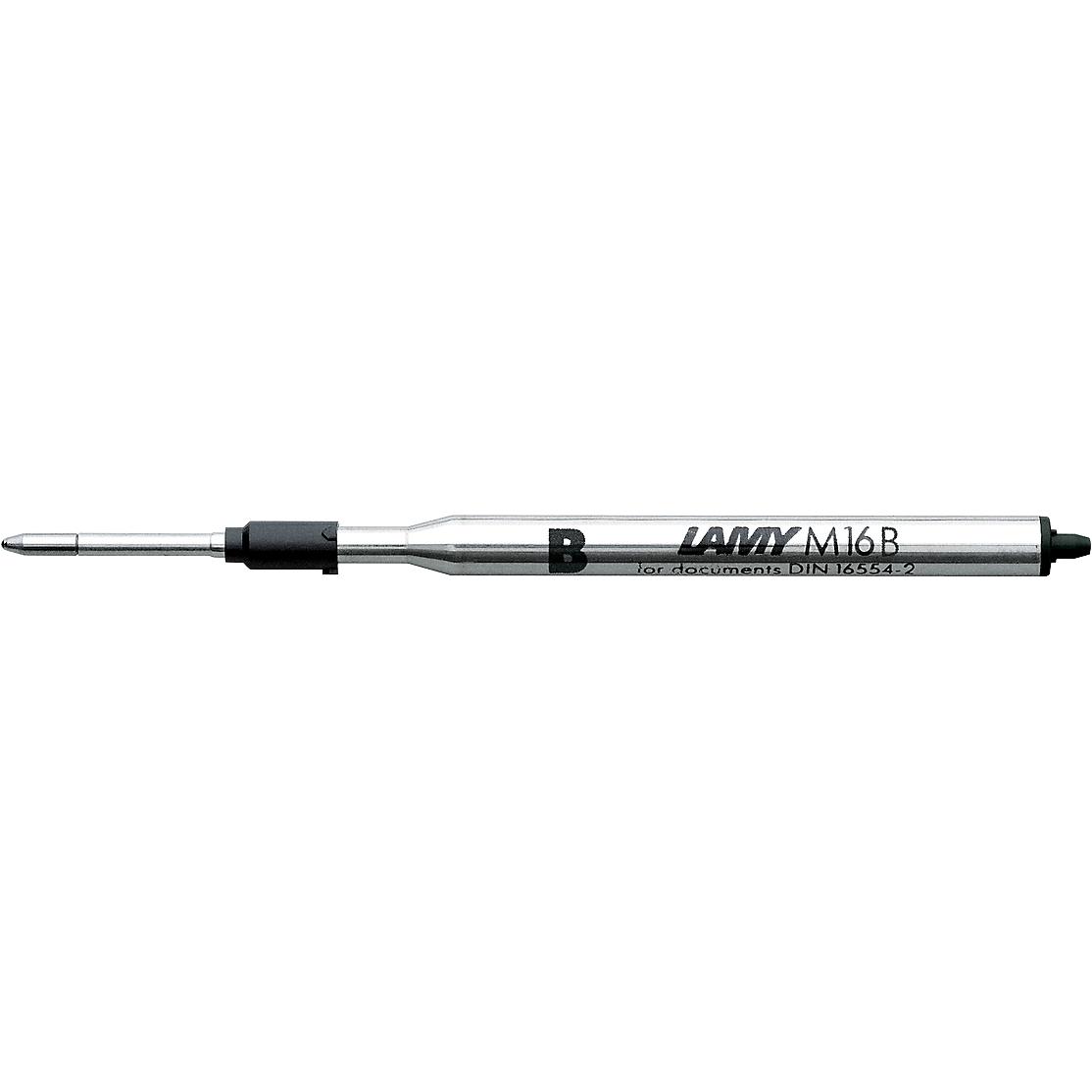 Lamy, Ersatzpatrone, Kugelschreibermine M16, dokumentenecht, Strichstärke B 0,8 mm oder Strichstärke M 0,6 mm, bl... (Sc...