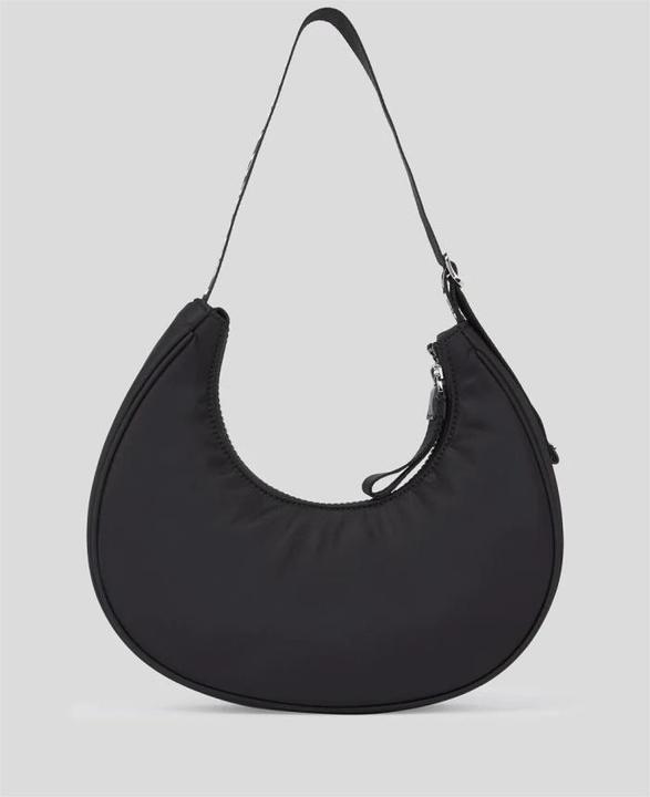 Actual product image Karl Lagerfeld Essential Nylon Moon Bag