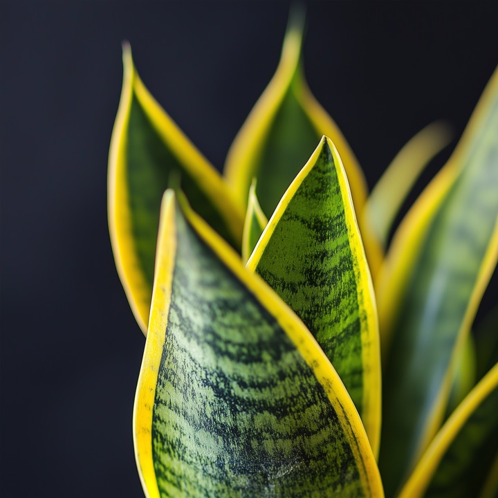 Produktbild Plant in a Box Sansevieria trifasciata 'Futura Superba' - 3er Set Bogenhanf (35 cm)