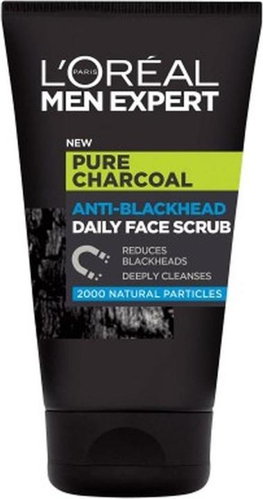 Immagine prodotto L'Oréal Paris L'Oreal - Men Expert Peeling Againstackheads Pure Power Charcoal 100Ml (Scrub detergente, 100 ml)