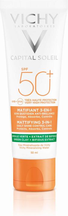 Actual product image Vichy Capital Soleil Mattifying (Suntan cream, SPF 50, 50 ml, 73 g)