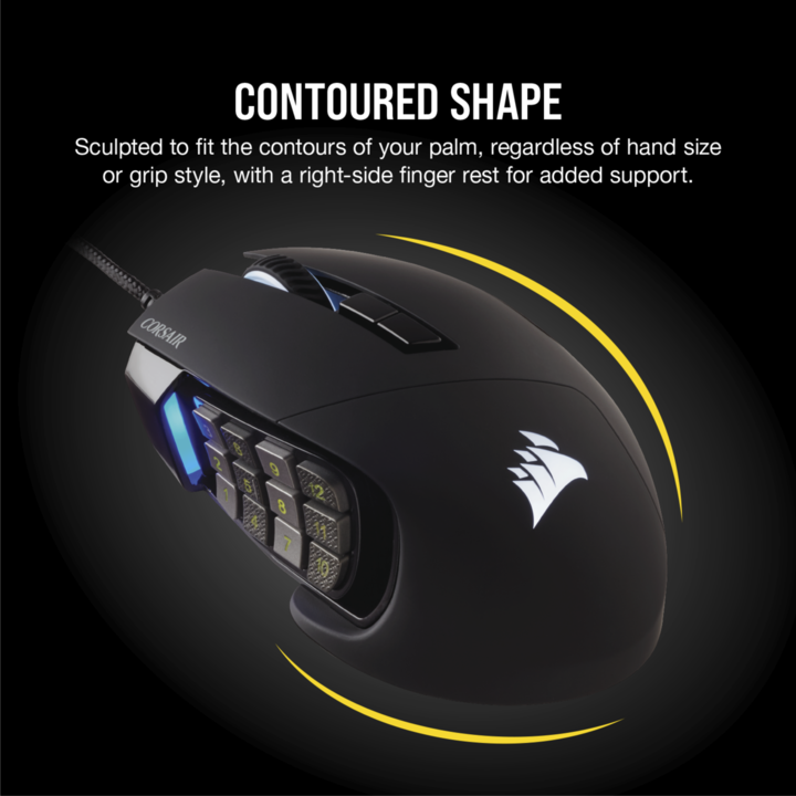 Actual product image Corsair Scimitar RGB Elite (Cable)