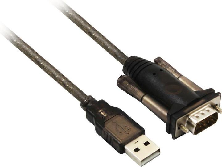 Produktbild ACT AC6000 Serien-Kabel Schwarz 1,5 m USB Typ-A DB-9 (1.50 m)