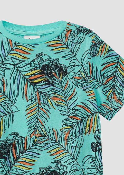 Immagine prodotto S.Oliver T-Shirt Gemustertes T-Shirt aus Baumwolle (92)
