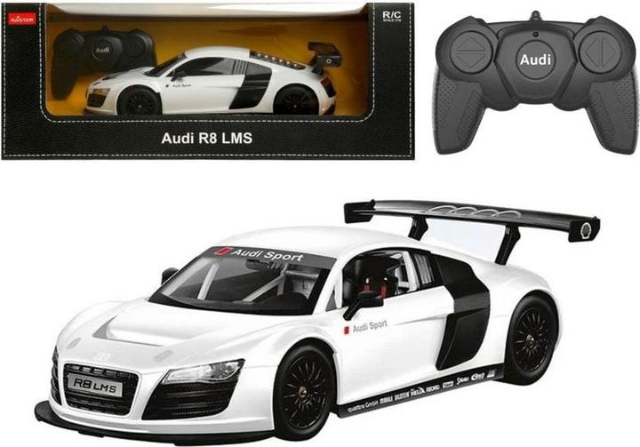 Rastar Audi R8 R/C 1:18 weiss