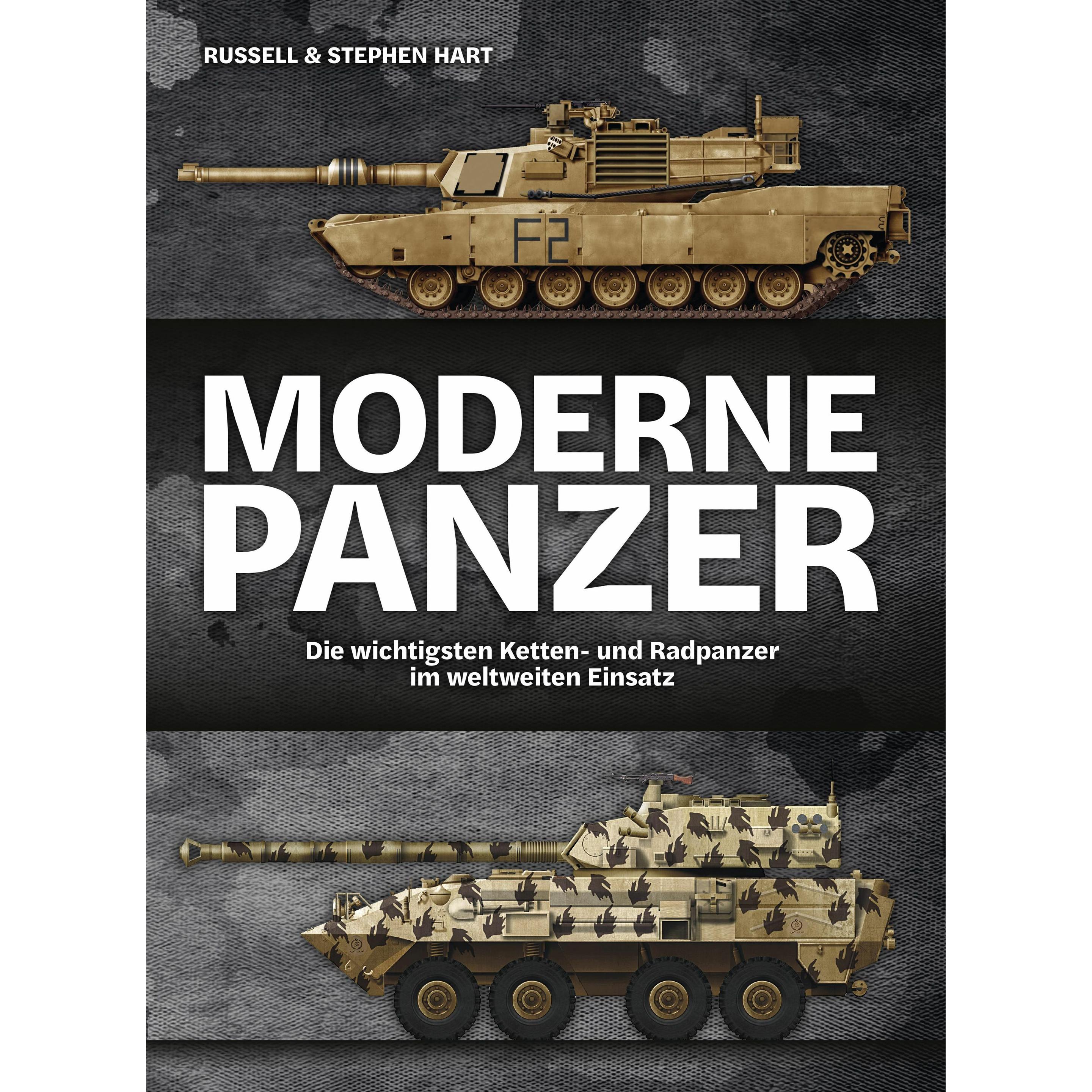 Moderne Panzer, Sachbücher von Russell und Stephen Hart