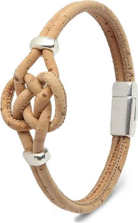 Actual product image Artelusa Nodo" bracelet (18 cm, Cork)
