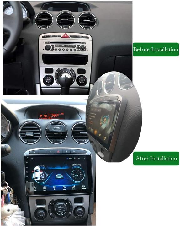 Produktbild Xisedo Autoradio für Peugeot (Android Auto)