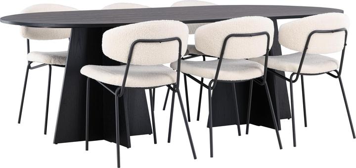 Actual product image Venture Home Bootcut Oval, Chico (230 x 115 x 76 cm)