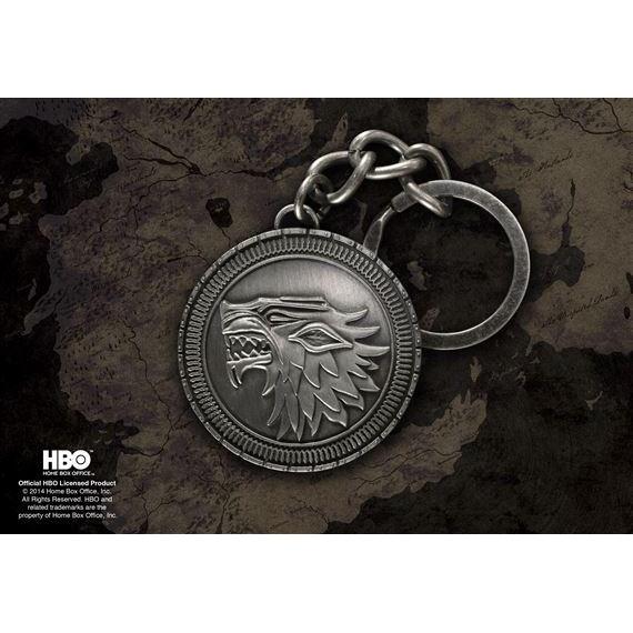 Thumbnail - Noble Collection, Schlüsselanhänger, Game of Thrones: Stark Shield Keychain