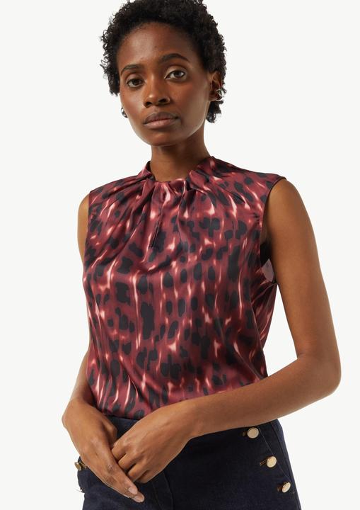 Immagine prodotto Comma Bluse Satinbluse mit Raffung (36)