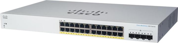 Produktbild Cisco PoE+ Switch CBS220-24P-4X 28 Port (28 Ports)