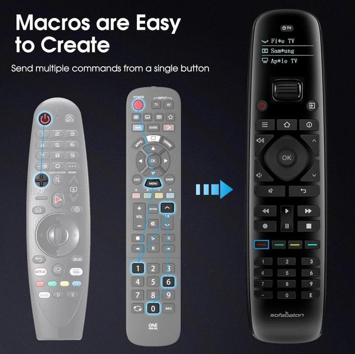 Produktbild Sofabaton U2 (Universal Fernbedienung, Infrarot, Bluetooth)
