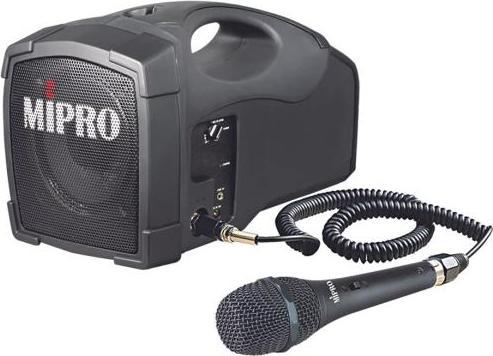 Produktbild Mipro MA-101C Lautsprecher mit Mikrofon mit Stativ (Passiv)
