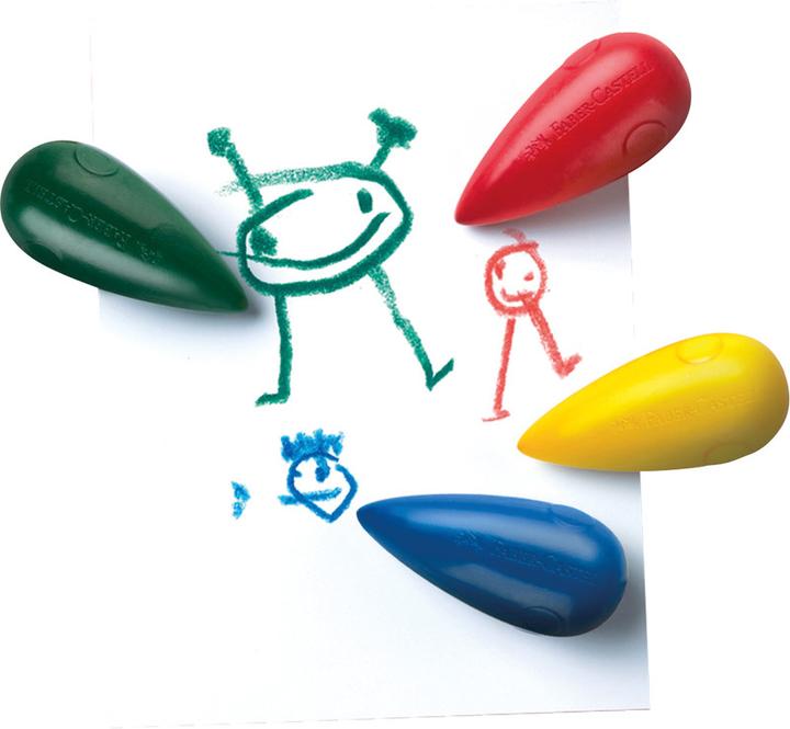 Produktbild Faber-Castell Malkreide Birne 4er (4x)