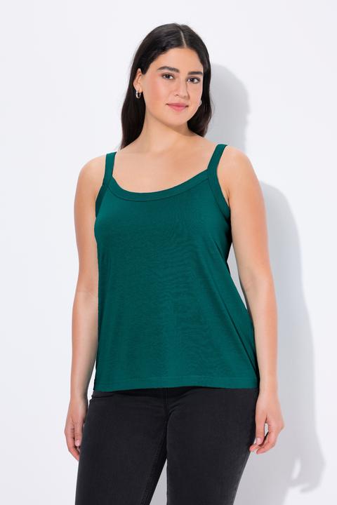 Image du produit Ulla Popken Top spaghetti, jersey doux (54)