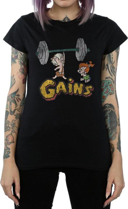 Produktbild The Flintstones Bam Bam Gains Distressed TShirt (XL)