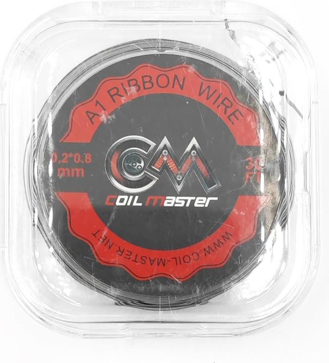 Actual product image Coil Master Ribbon Wire A1 0.2 x 0.8mm (1 x)