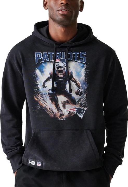 Immagine prodotto New Era Felpa con cappuccio oversize - NFL PREMIUM New England Patriots (S)