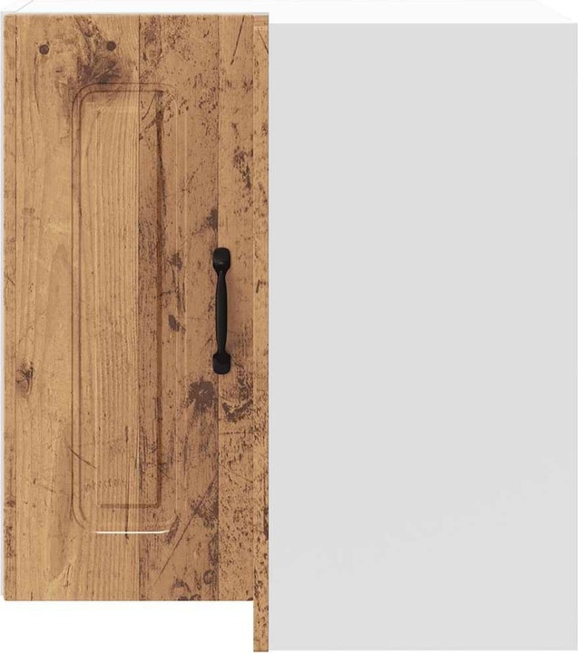 Immagine prodotto VidaXL Parete attrezzata ad angolo per cucina Kalmar in legno di recupero (57 x 57 x 60 cm)