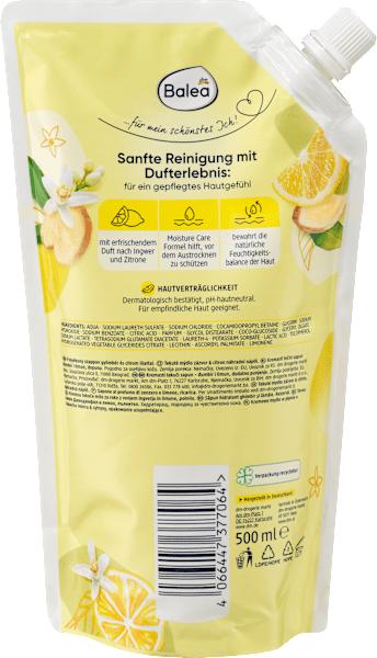 Produktbild dm Balea Cremeseife Ginger & Lemon (Flüssigseife, 500 ml)