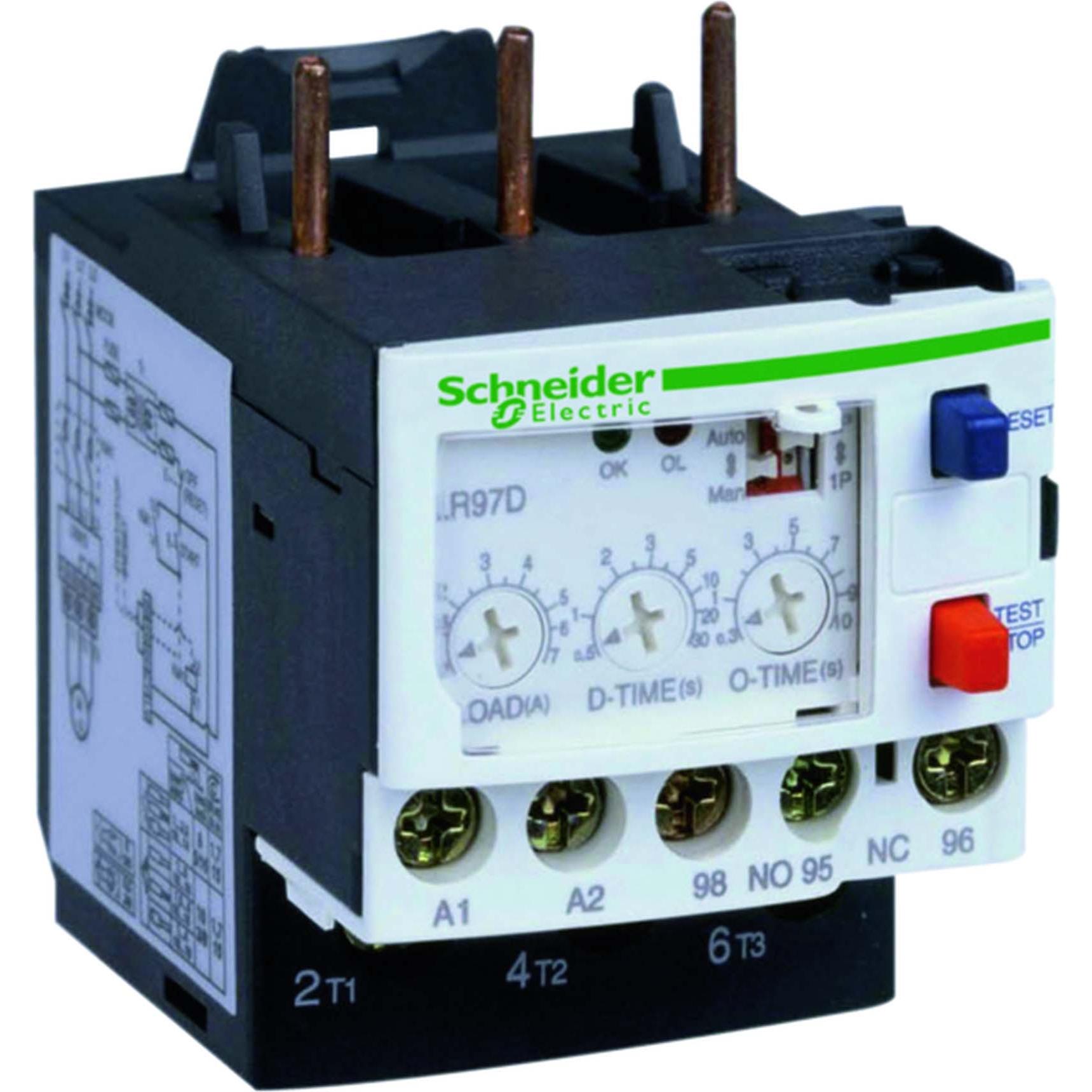 Thumbnail - Schneider Electric Überlastrelais 1,5A 24VAC/DC, Relais
