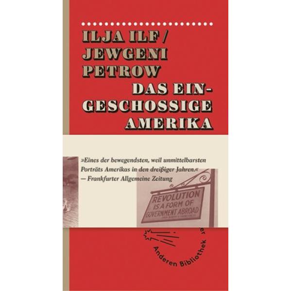 Das eingeschossige Amerika, Belletristik von Jewgeni Petrow
