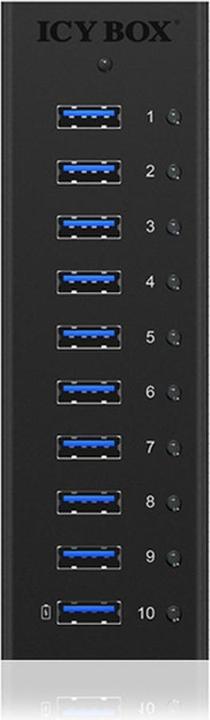 Immagine prodotto Icy Box Ib-Ac6110 (USB-B, 10 Porti)
