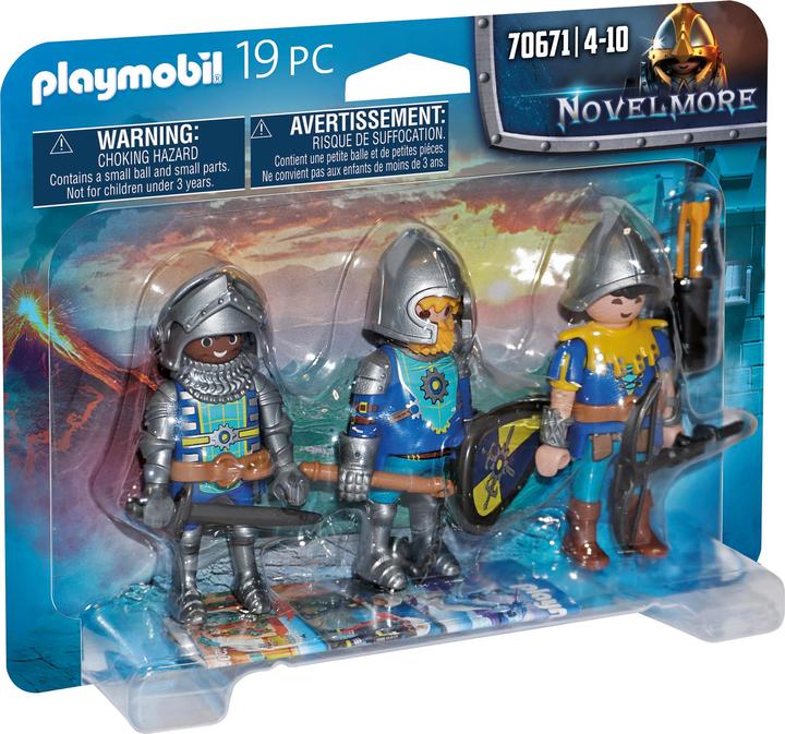 Playmobil 3er Set Novelmore Ritter (70671, Playmobil Novelmore)