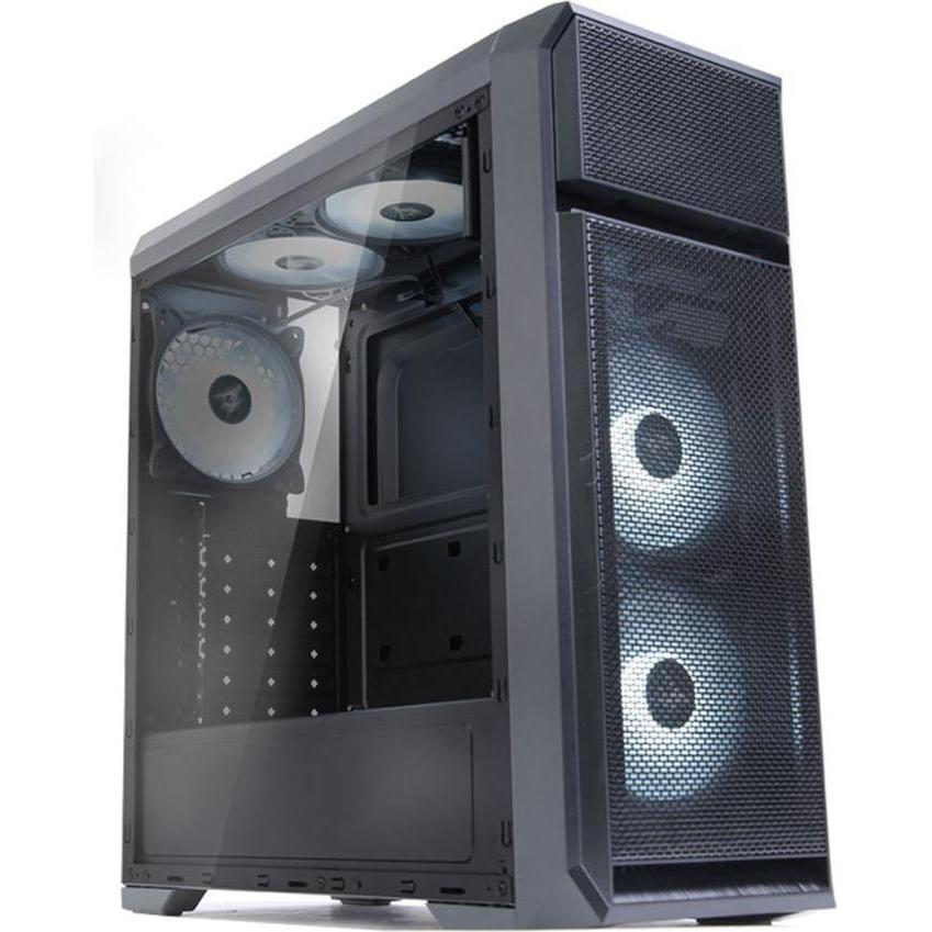 Zalman N5 OF ATX, Baltas LED x3, ODD (Mini-ITX, ATX), PC Gehäuse, Weiss