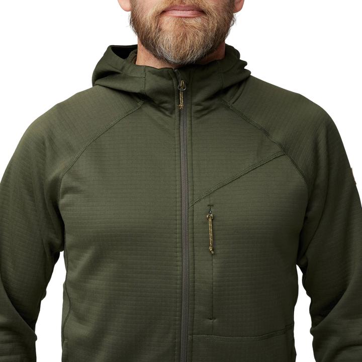 Image du produit Fjällräven Sweat à capuche en laine polaire Abisko Grid (XL)