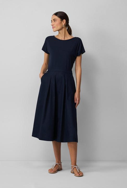 Produktbild S.Oliver Kleid Midikleid im Fabricmix mit Eingrifftaschen (36)