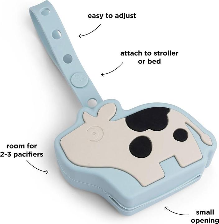 Actual product image Done by Deer Silikon Schnullertasche