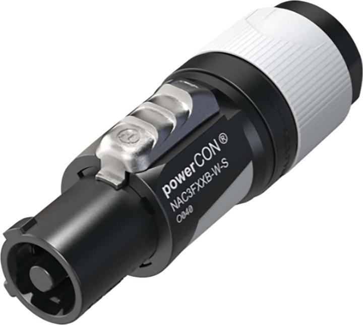 Actual product image Neutrik NAC3FXXB-W-S - powerCON white PowerOut