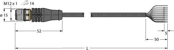 Actual product image Turck Connection cable (10 m)