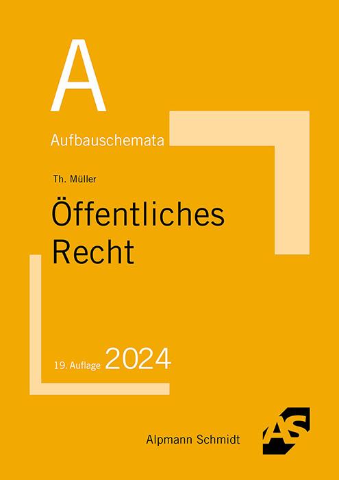 Immagine prodotto Aufbauschemata Öffentliches Recht (Tedesco, Thomas Mueller, 2024)