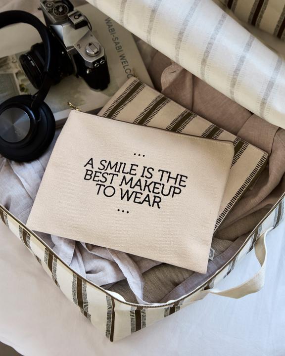 Produktbild House Doctor Clutch, HDCanva, BlackOff-white (1.20 l)