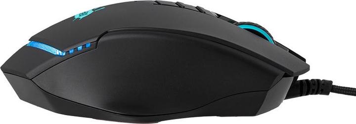 Actual product image A4Tech BLOODY V8M Max black / Gaming mouse / 12000DPI / RGB / USB-A / 8 buttons / 1.8m cable (Cable)