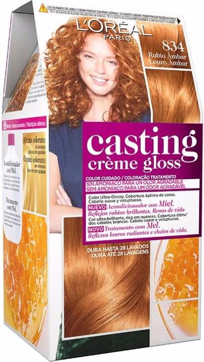 Image du produit L'Oréal Paris CASTING CREME GLOSS #834-rubio ámbar (#834-rubio ámbar)
