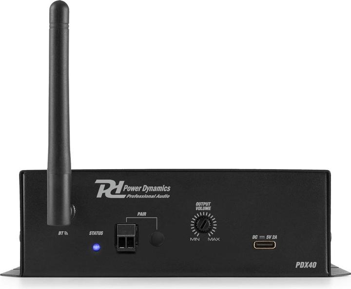 Produktbild Power Dynamics Bluetooth -Empfänger - PDX40 - Bluetooth -Empfänger - drahtloser Bereich - (Empfänger)