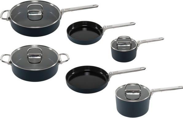 Produktbild Joseph Joseph Space Kochset (28 cm, Pfannenset + Topfset, Aluminium)