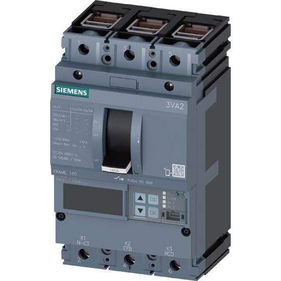Siemens, Schutzschalter, Leistungsschalter 100A 3p 40-100A/In 3VA2110-0KQ36-0AA0