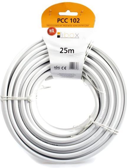 Immagine prodotto Libox Kabelis SAT Trishield HD/25m PCC102-25 (Cavi antenna)