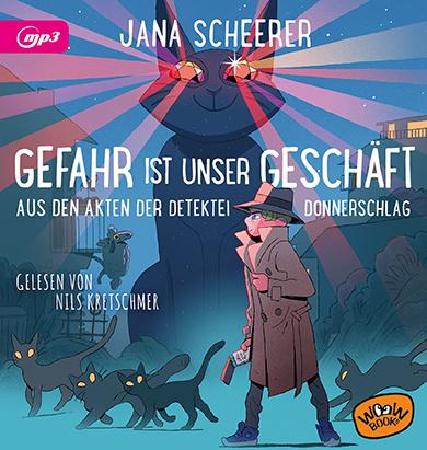 Produktbild Scheerer:Gefahr ist unser Geschä,MP3-CD (Jana Scheerer, Deutsch)