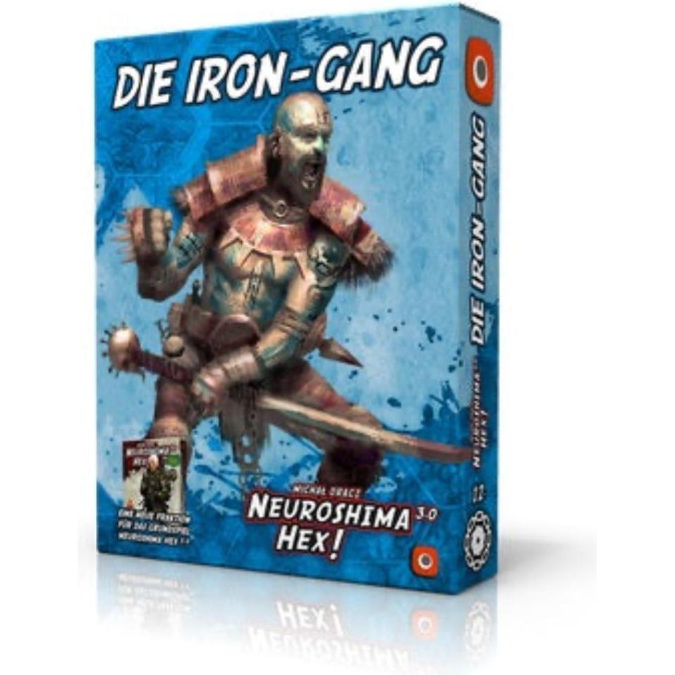 Pegasus POP01008 - Neuroshima Hex! 3.0: Die Iron-Gang (DE Ausgabe), Erweiterung, 1-4 Spieler, ab 8 Jahren (Deutsch)