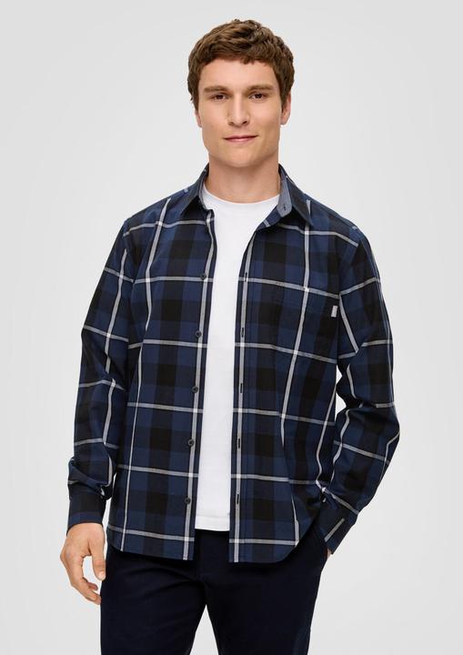 Immagine prodotto s.Oliver Hemd Regular: Langarmhemd aus Baumwolle (M)