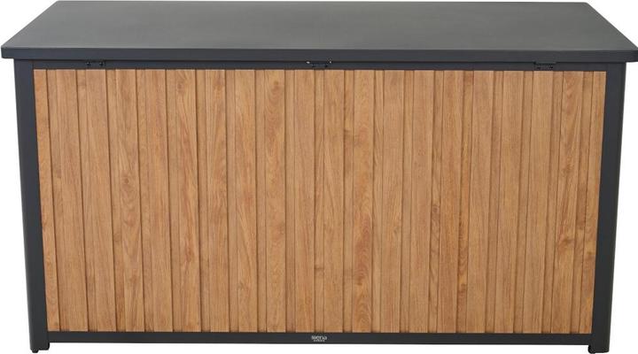 Produktbild Siena Garden SABANO Kissenbox 159x79x83cm Alu, matt-anthrazit, HT woodlook