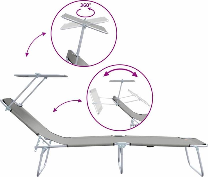 Immagine prodotto vidaXL Sonnenliege